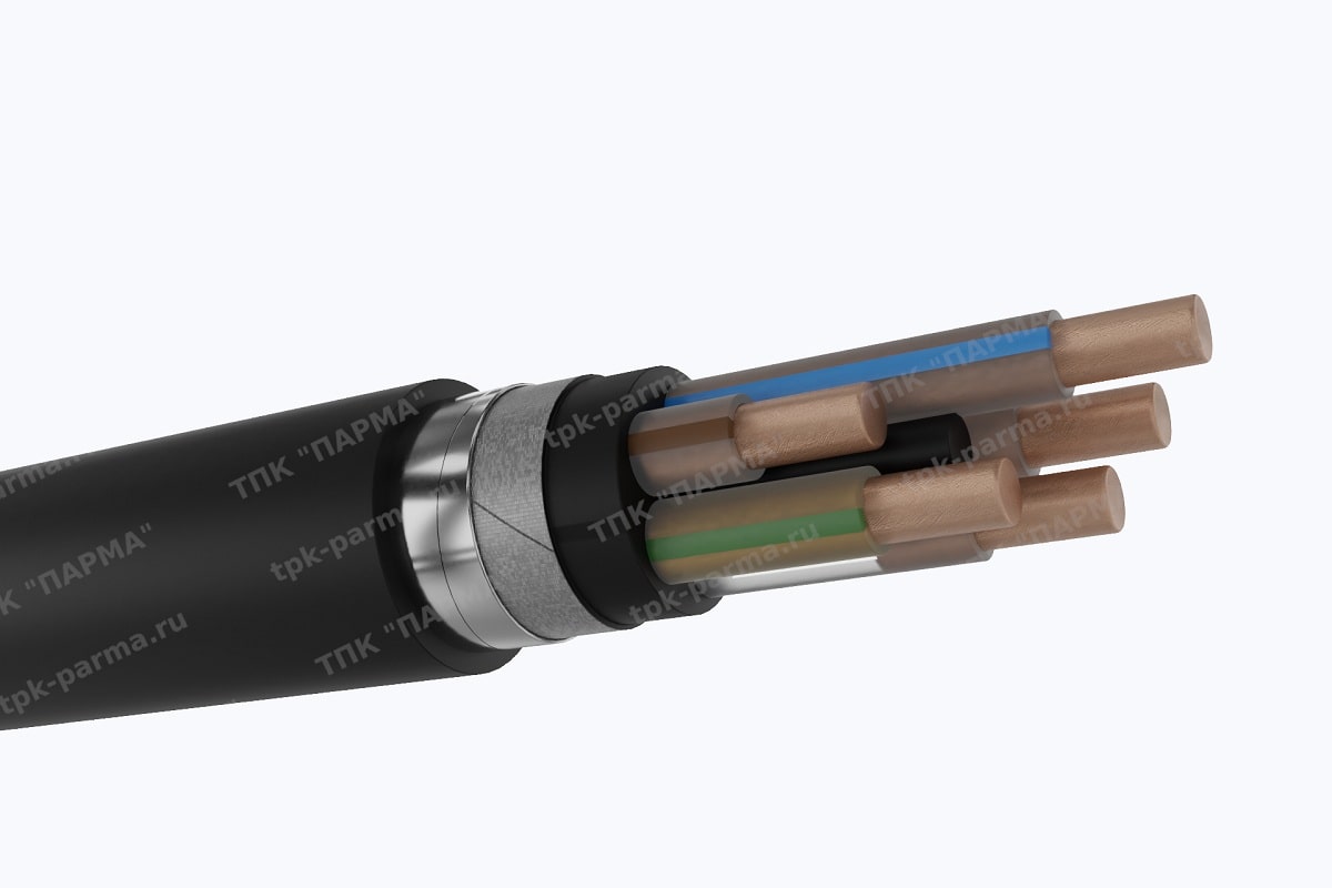 Фотография провода Кабель ПвБШвнг(A)-ХЛ 5х1,5 - 1кВ